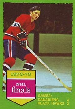 1973-74 Topps #197 1972-73 NHL Finals (Series G) Front