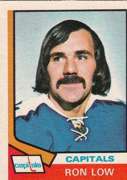 1974-75 O-Pee-Chee #39 Ron Low Front
