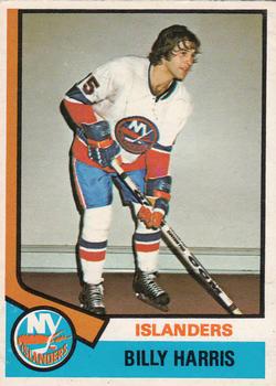 1974-75 O-Pee-Chee #228 Billy Harris Front