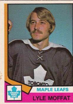 1974-75 O-Pee-Chee #379 Lyle Moffat Front