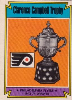 1974-75 O-Pee-Chee #253 Clarence Campbell Bowl Front