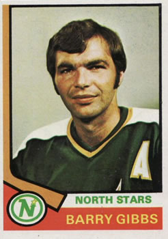 1974-75 Topps #203 Barry Gibbs Front