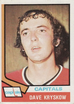 1974-75 Topps #62 Dave Kryskow Front