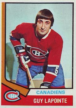 1974-75 Topps #70 Guy Lapointe Front