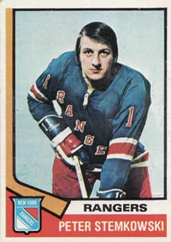 1974-75 Topps #77 Peter Stemkowski Front