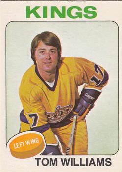 1975-76 O-Pee-Chee #179 Tom Williams Front