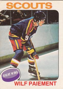 1975-76 O-Pee-Chee #195 Wilf Paiement Front