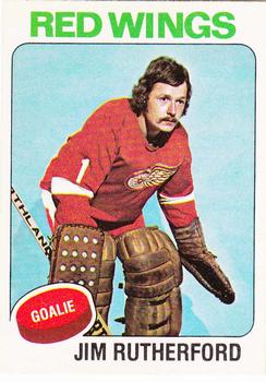 1975-76 O-Pee-Chee #219 Jim Rutherford Front