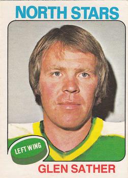 1975-76 O-Pee-Chee #222 Glen Sather Front