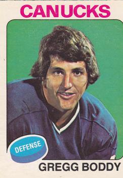 1975-76 O-Pee-Chee #285 Gregg Boddy Front