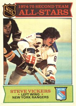 1975-76 O-Pee-Chee #295 Steve Vickers Front