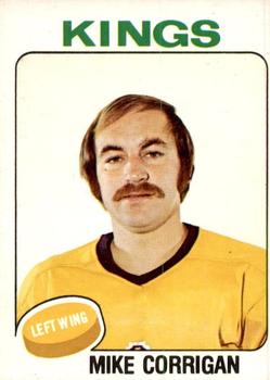 1975-76 O-Pee-Chee #361 Mike Corrigan Front