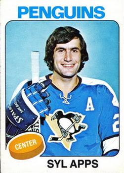 1975-76 O-Pee-Chee #130 Syl Apps Front