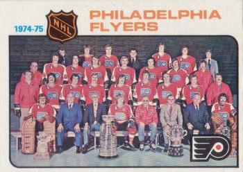 1975-76 O-Pee-Chee #95 Philadelphia Flyers Front