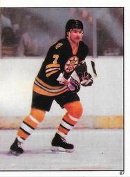 1982-83 O-Pee-Chee Stickers #87 Ray Bourque Front