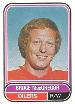1975-76 O-Pee-Chee WHA #22 Bruce MacGregor Front