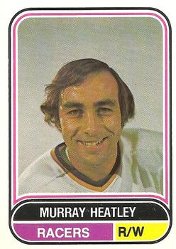 1975-76 O-Pee-Chee WHA #53 Murray Heatley Front