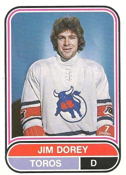 1975-76 O-Pee-Chee WHA #94 Jim Dorey Front
