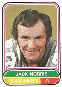 1975-76 O-Pee-Chee WHA #114 Jack Norris Front