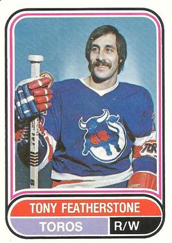 1975-76 O-Pee-Chee WHA #122 Tony Featherstone Front