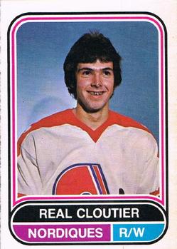 1975-76 O-Pee-Chee WHA #16 Real Cloutier Front
