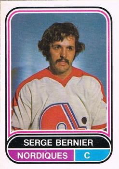 1975-76 O-Pee-Chee WHA #60 Serge Bernier Front