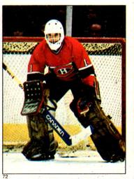 1983-84 O-Pee-Chee Stickers #72 Rick Wamsley  Front