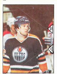 1983-84 O-Pee-Chee Stickers #154 Dave Hunter  Front