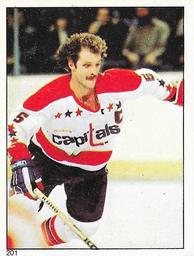 1983-84 O-Pee-Chee Stickers #201 Rod Langway  Front