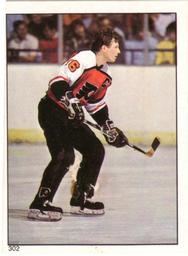 1983-84 O-Pee-Chee Stickers #302 Bobby Clarke  Front