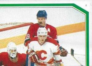 1986-87 O-Pee-Chee Stickers #2 Stanley Cup Finals Front