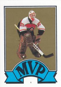 1987-88 O-Pee-Chee Stickers #1 Ron Hextall Front