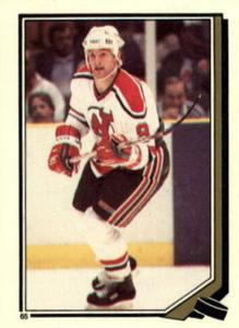 1987-88 O-Pee-Chee Stickers #65 Kirk Muller Front