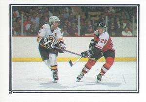 1987-88 O-Pee-Chee Stickers #67 Ray Bourque Front
