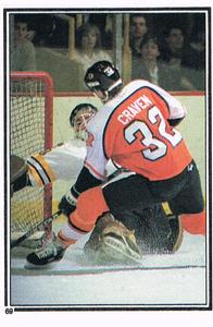 1987-88 O-Pee-Chee Stickers #69 Bill Ranford / Murray Craven Front