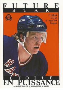 1988-89 O-Pee-Chee Stickers #189 Peter Stastny Back