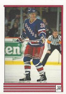 1989-90 O-Pee-Chee Stickers #244 Tomas Sandstrom  Front