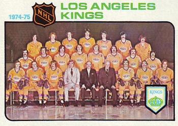 1975-76 Topps #86 Los Angeles Kings Front