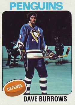 1975-76 Topps #186 Dave Burrows Front