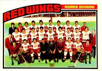 1976-77 O-Pee-Chee #137 Detroit Red Wings Front
