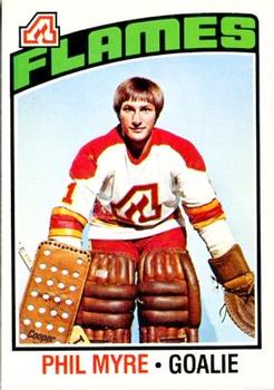 1976-77 O-Pee-Chee #17 Phil Myre Front