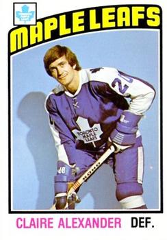 1976-77 O-Pee-Chee #321 Claire Alexander Front