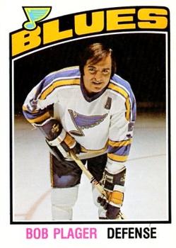 1976-77 O-Pee-Chee #369 Bob Plager Front