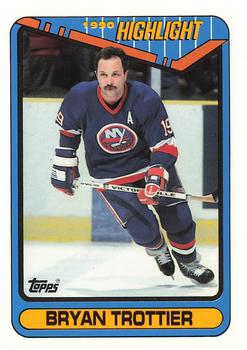 1990-91 Topps - Collector's Edition (Tiffany) #6 Bryan Trottier Front