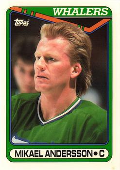 1990-91 Topps - Collector's Edition (Tiffany) #35 Mikael Andersson Front