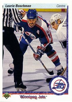 1990-91 Upper Deck French #103 Laurie Boschman Front