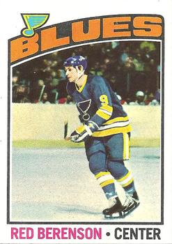 1976-77 Topps #236 Red Berenson Front