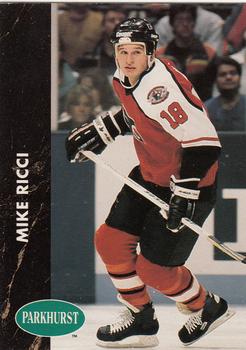 1991-92 Parkhurst French #123 Mike Ricci Front