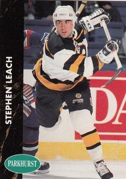 1991-92 Parkhurst French #6 Stephen Leach Front