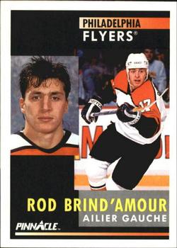 1991-92 Pinnacle French #9 Rod Brind'Amour Front